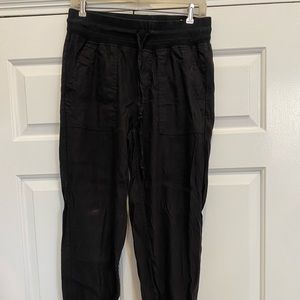 Black joggers